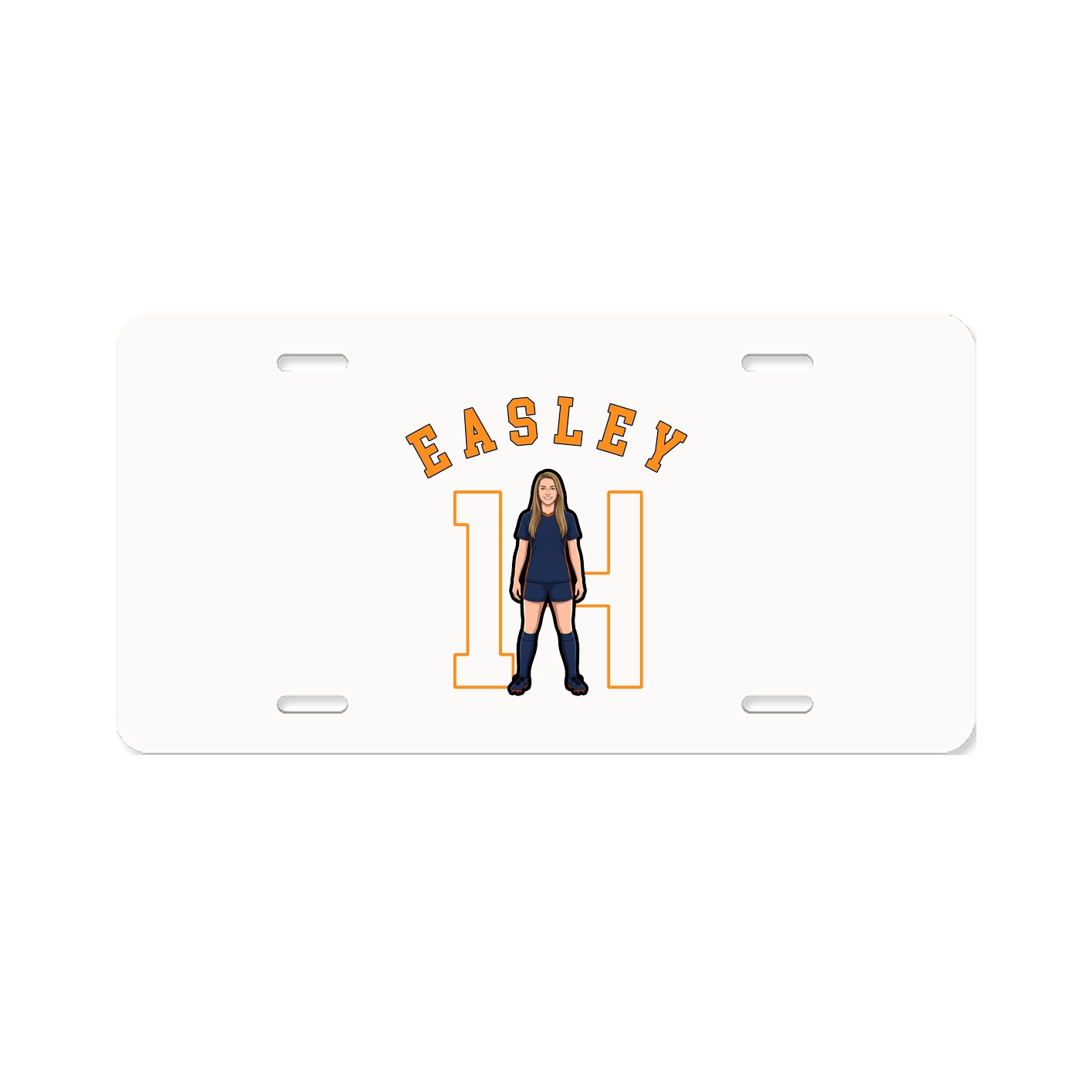 License Plate — Shirsey Arch in Classic