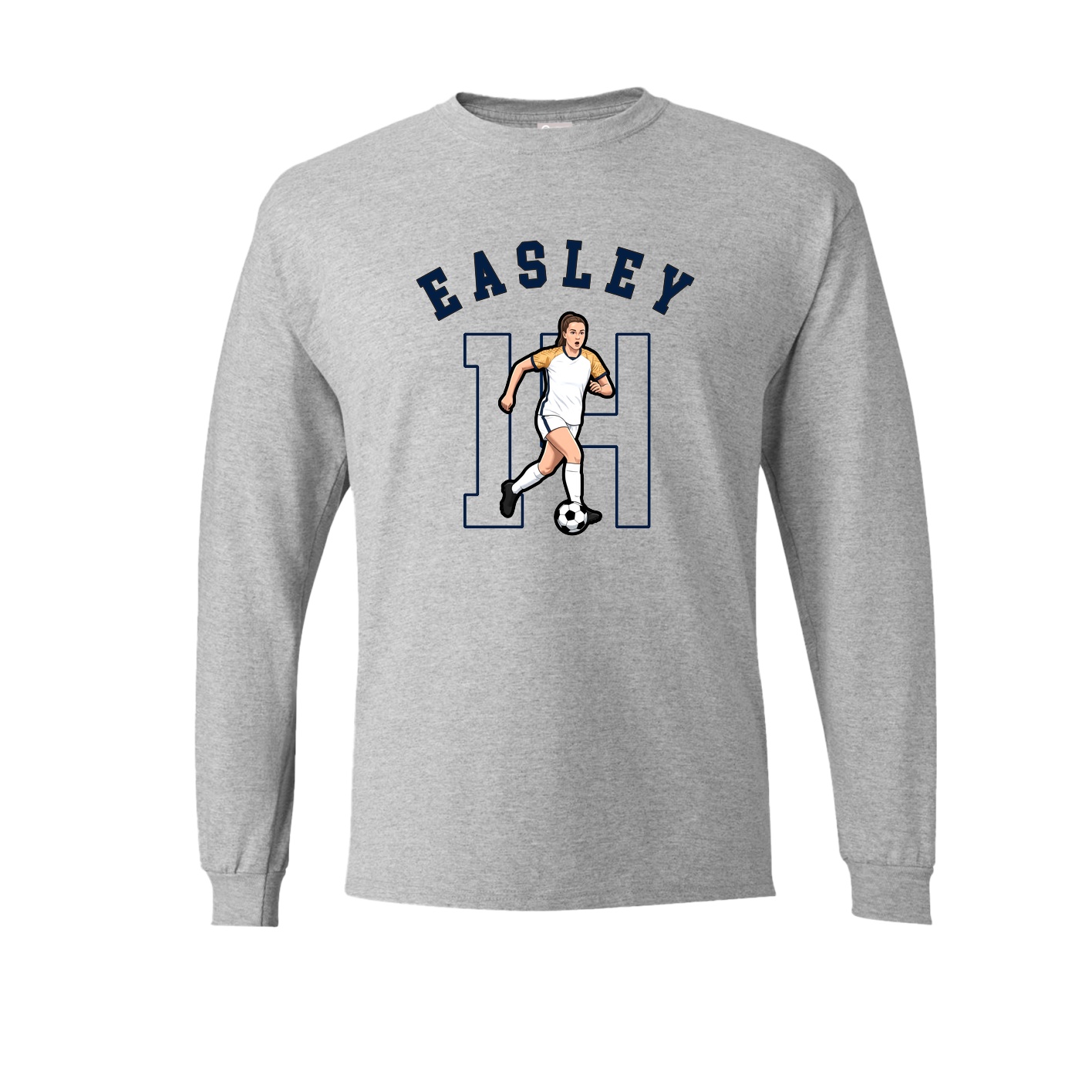 Long Sleeve Tee — Shirsey Arch in Grey