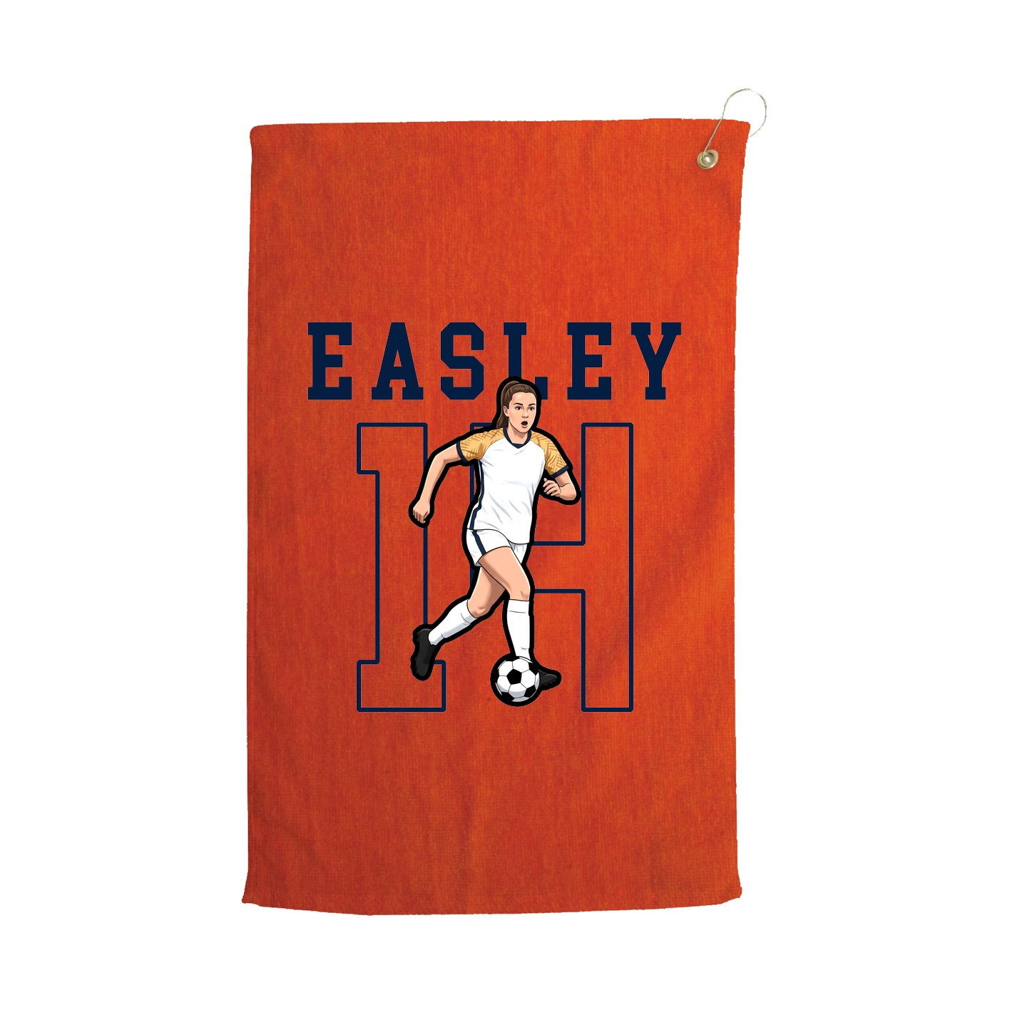 Golf Towel — Shirsey in Orange