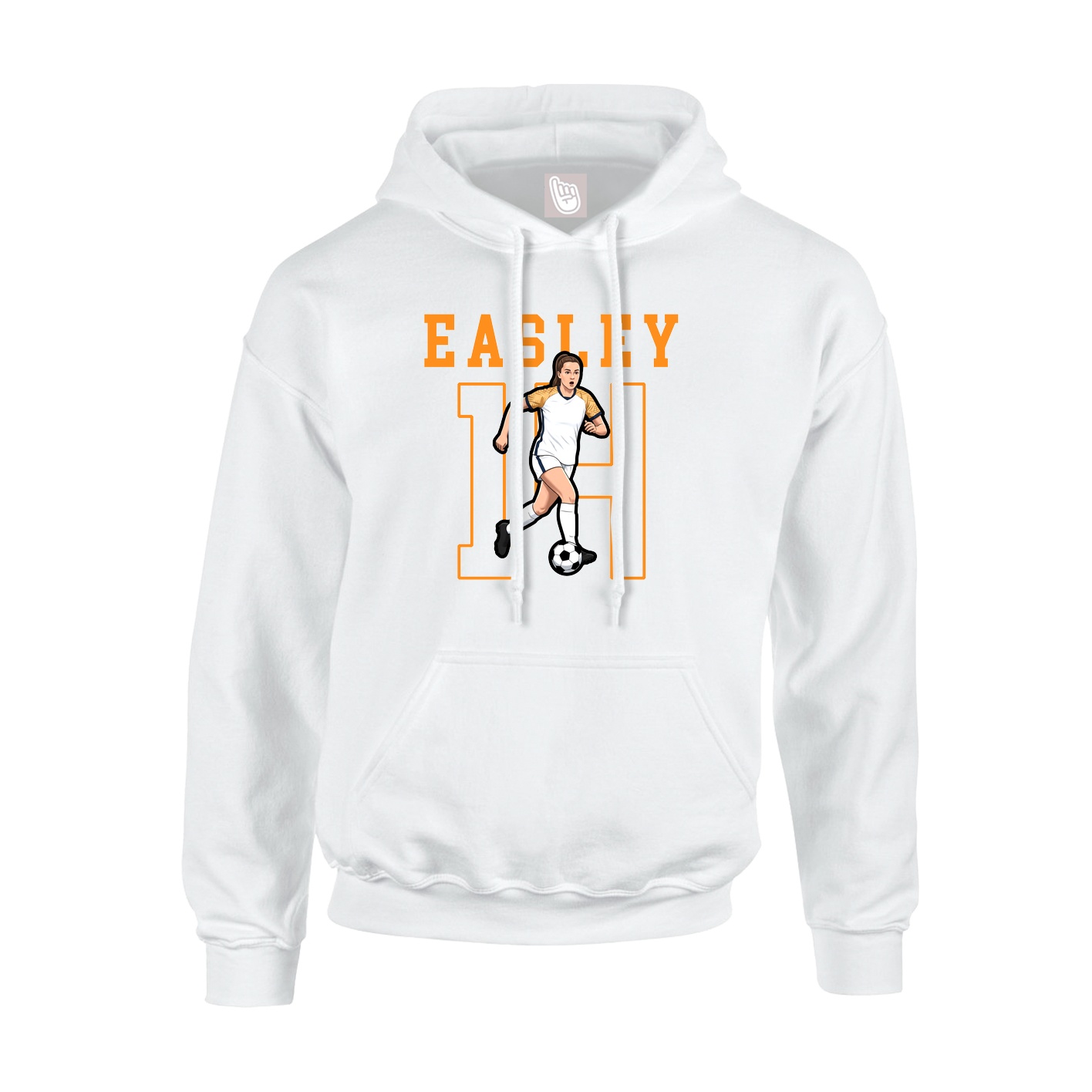 Youth Hoodie — Shirsey in White