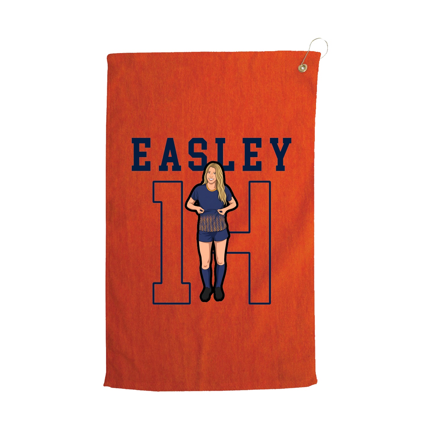 Golf Towel — Shirsey in Orange