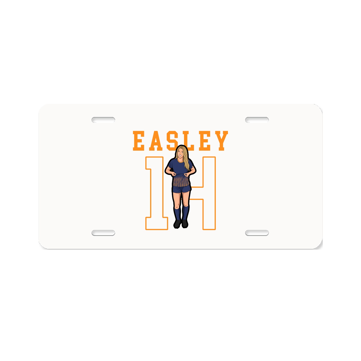 License Plate — Shirsey in Classic