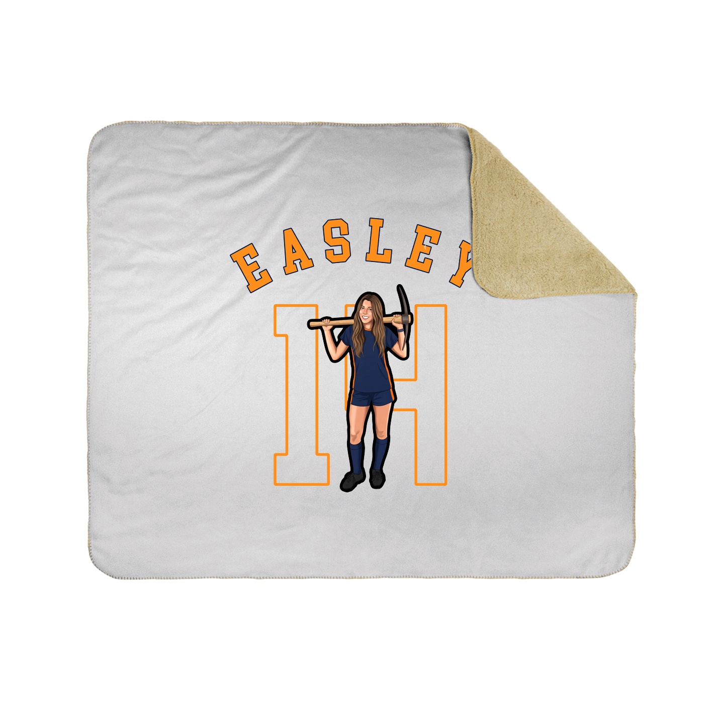Throw Blanket — Shirsey Arch in White