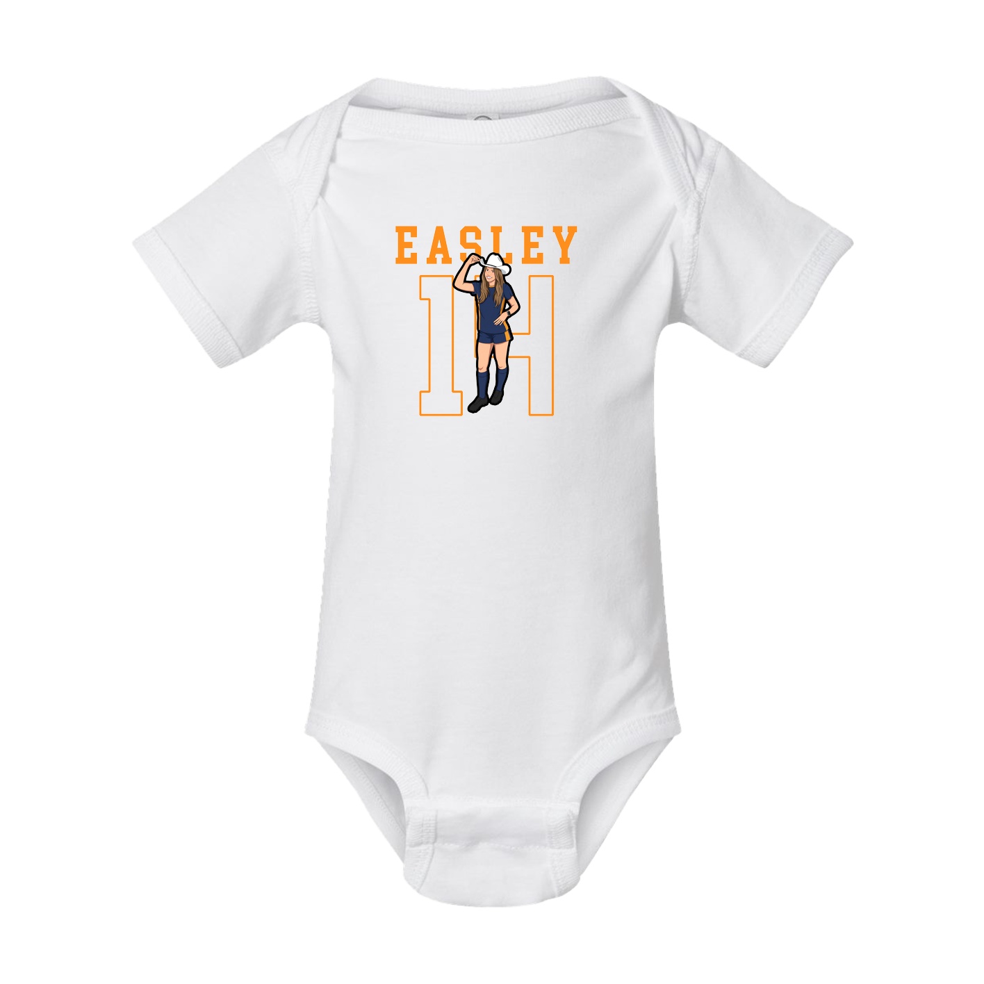 Baby Onesie — Shirsey in White