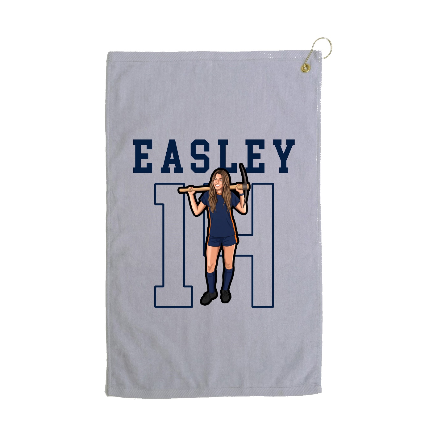 Golf Towel — Shirsey in Grey