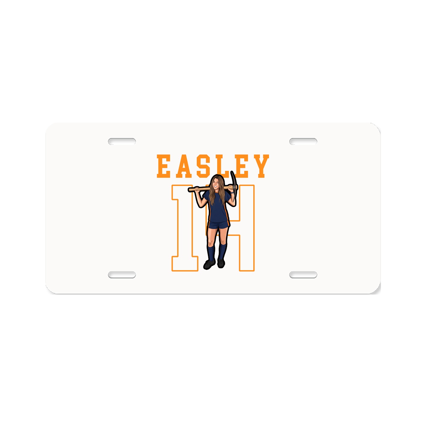 License Plate — Shirsey in Classic