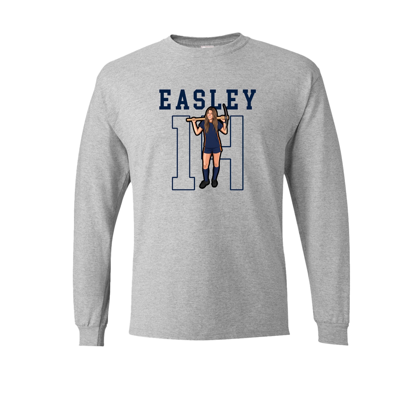 Long Sleeve Tee — Shirsey in Grey