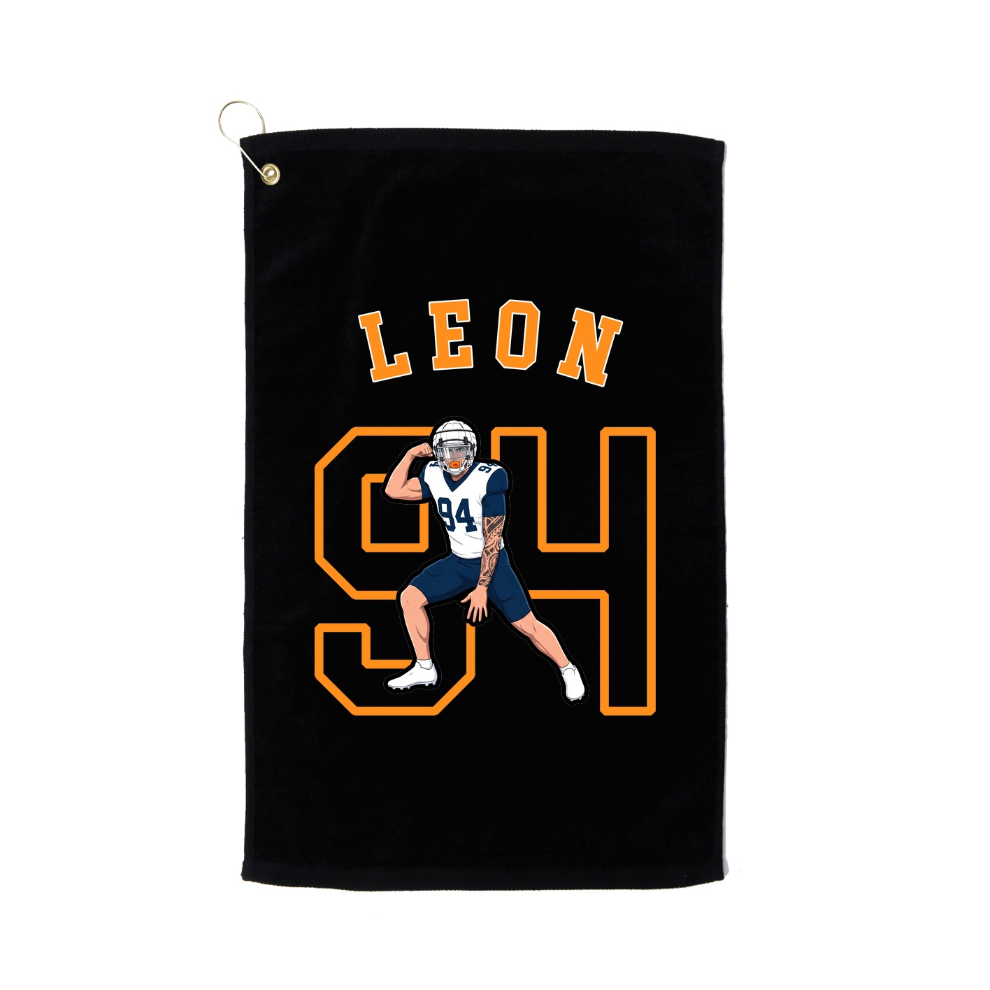 Golf Towel — Shirsey Arch in Black