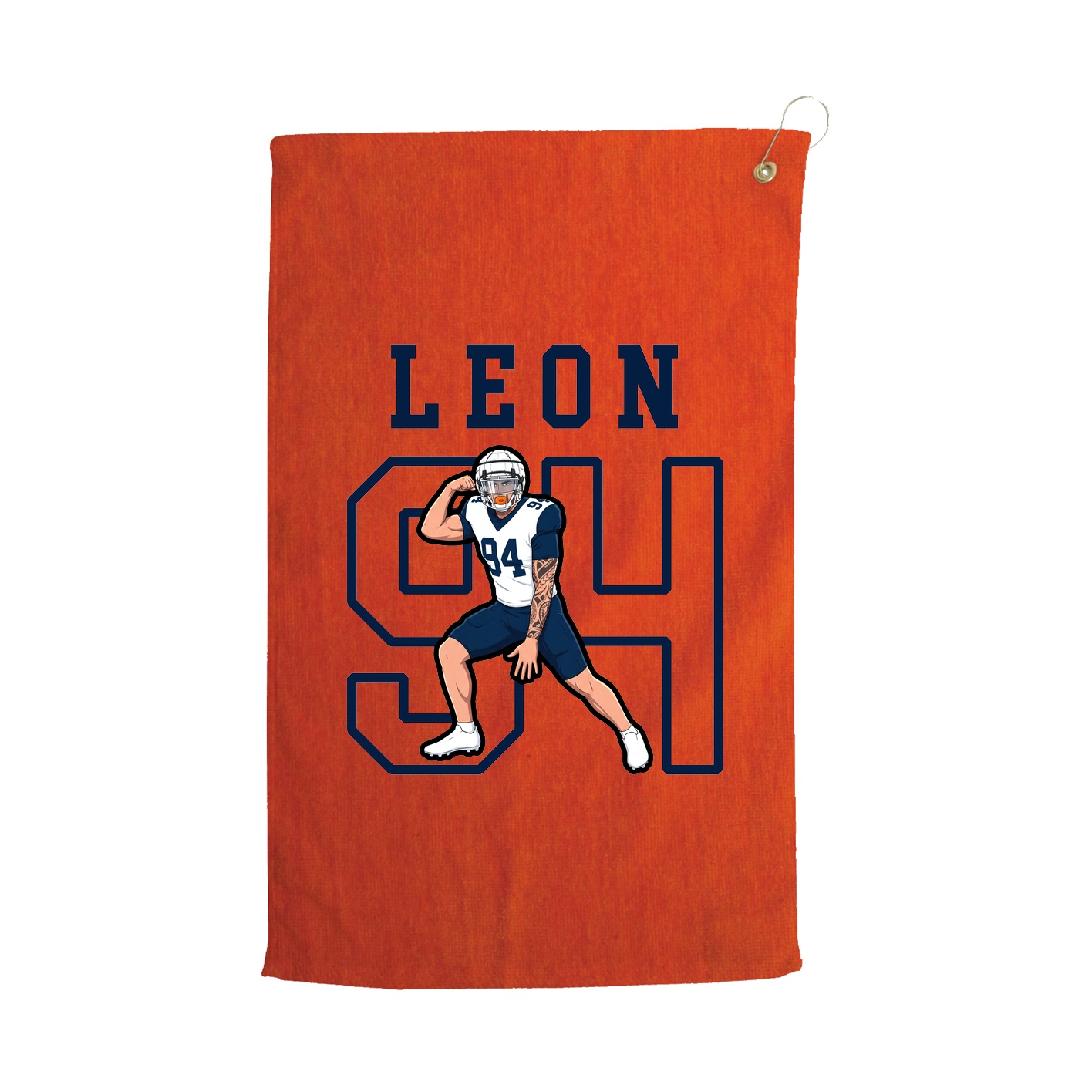 Golf Towel — Shirsey in Orange