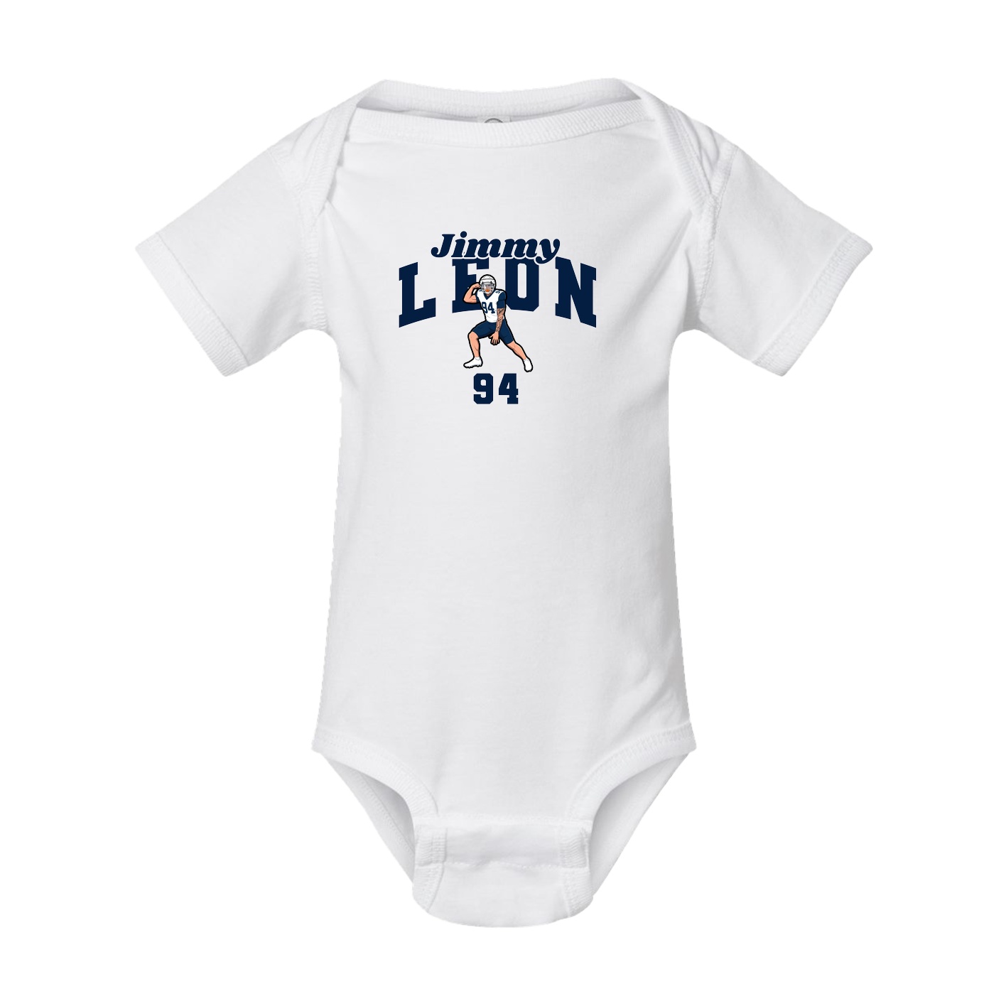 Baby Onesie — Signature Arch in White