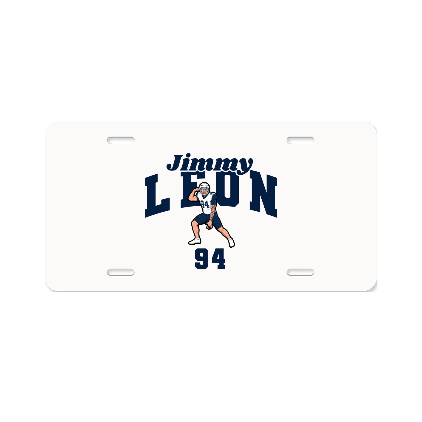 License Plate — Signature Arch in Classic