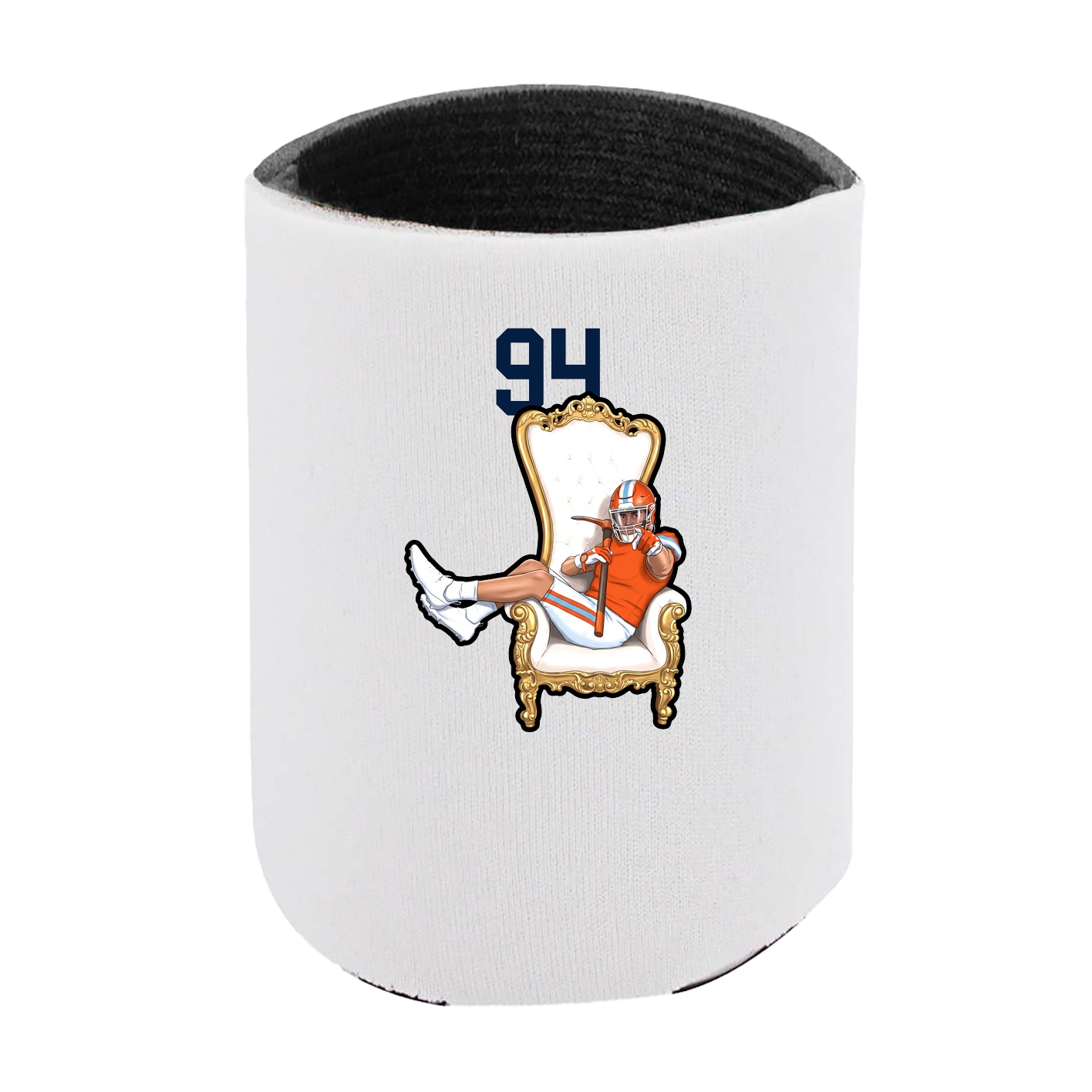 Can Holder — Number Top in White