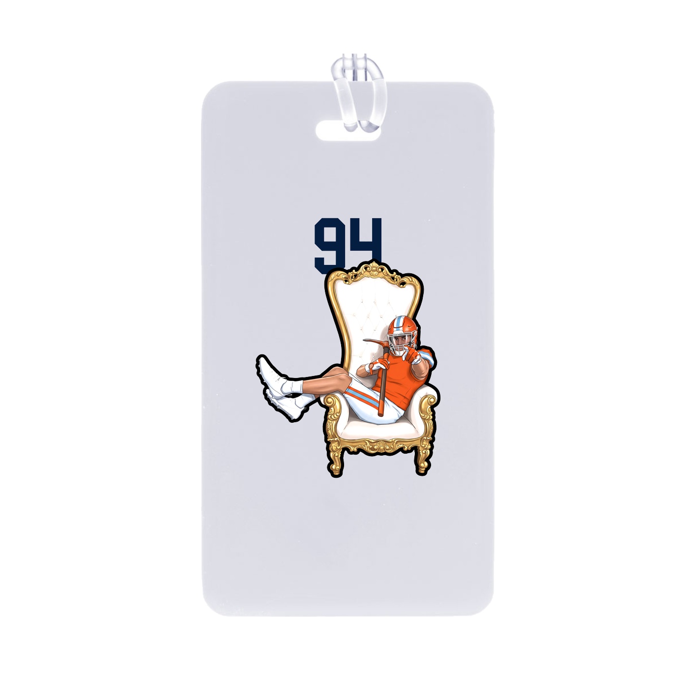 Bag Tag — Number Top in Classic