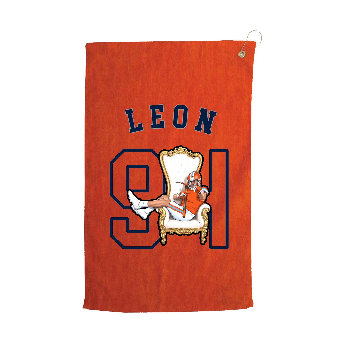 Golf Towel — Shirsey Arch in Orange