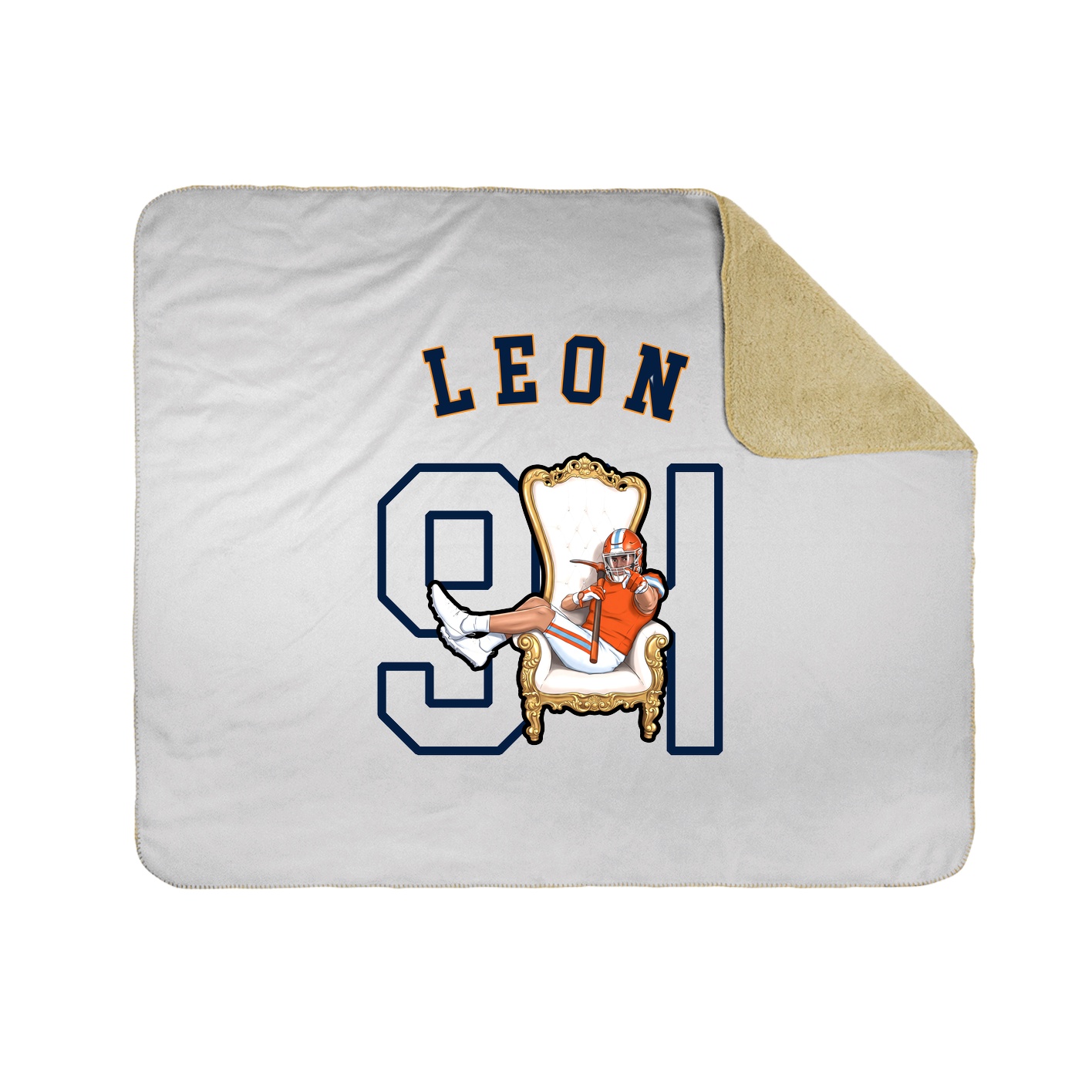Throw Blanket — Shirsey Arch in White