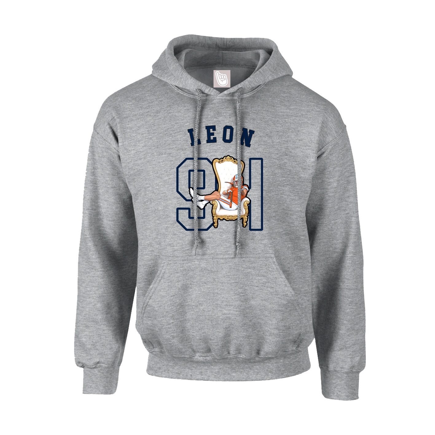 Hoodie — Shirsey Arch in Grey