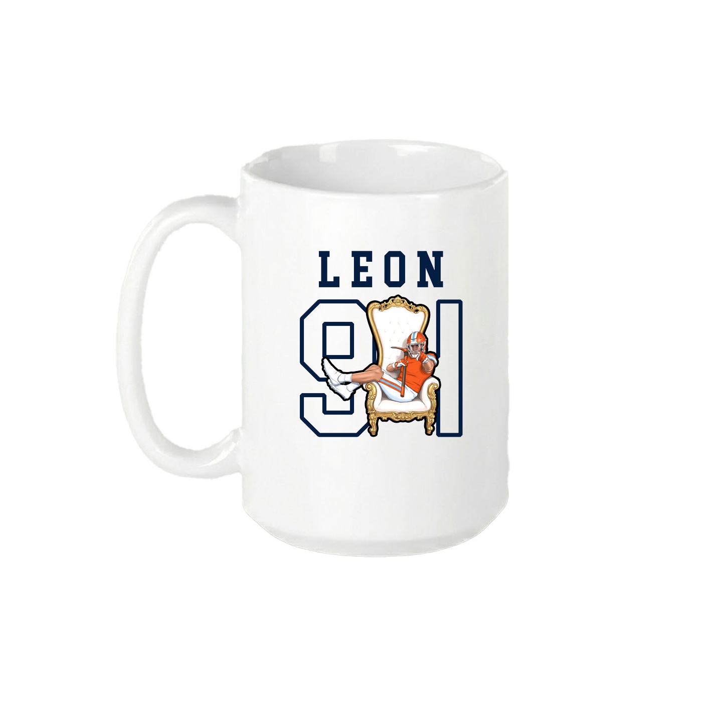 15oz Coffee Mug — Shirsey in White