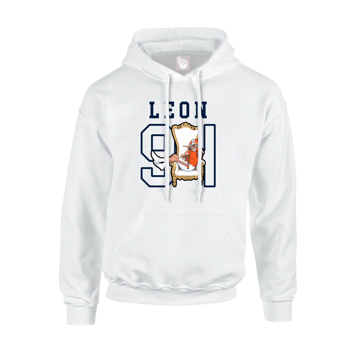 Youth Hoodie — Shirsey in White