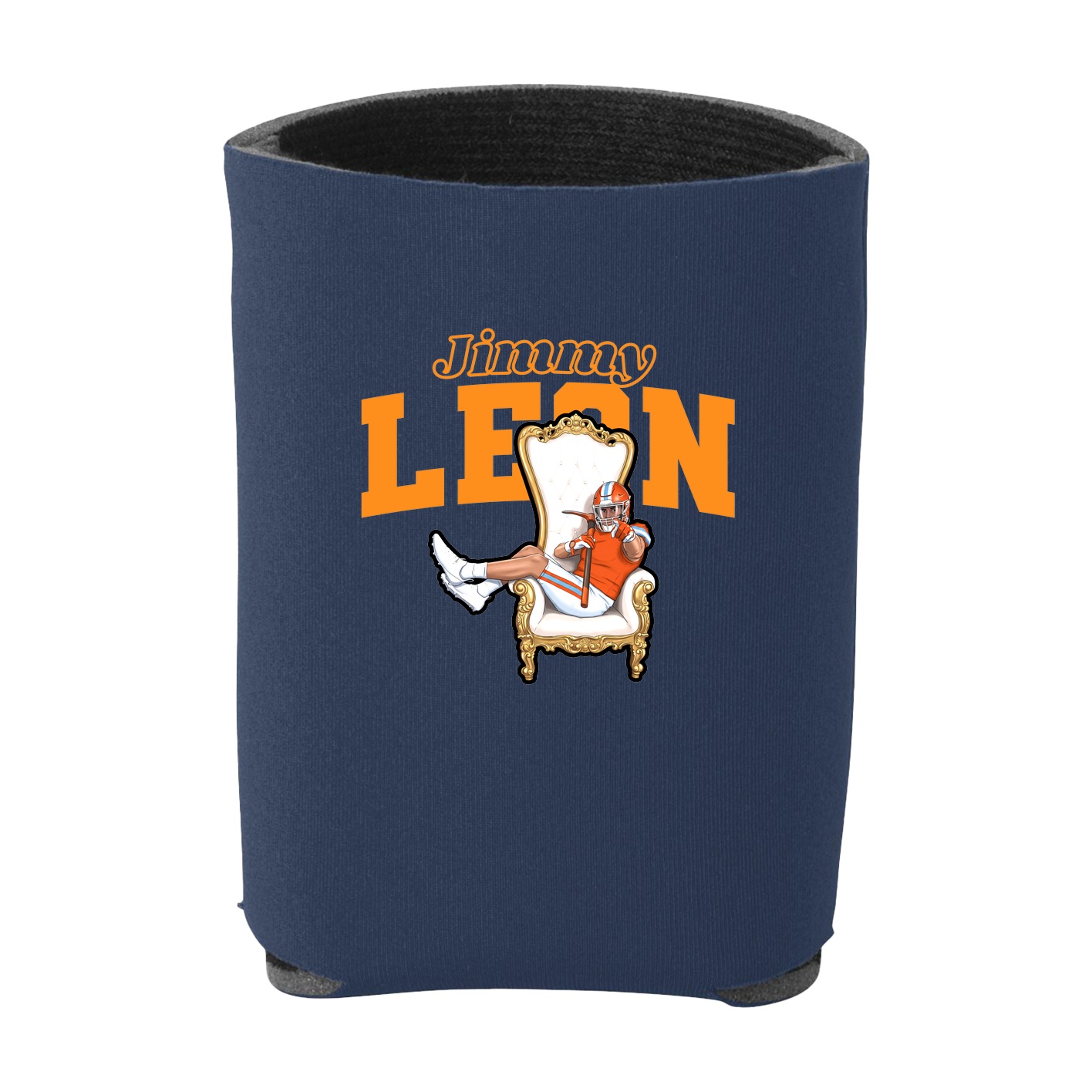 Can Holder — Name Arch in Navy