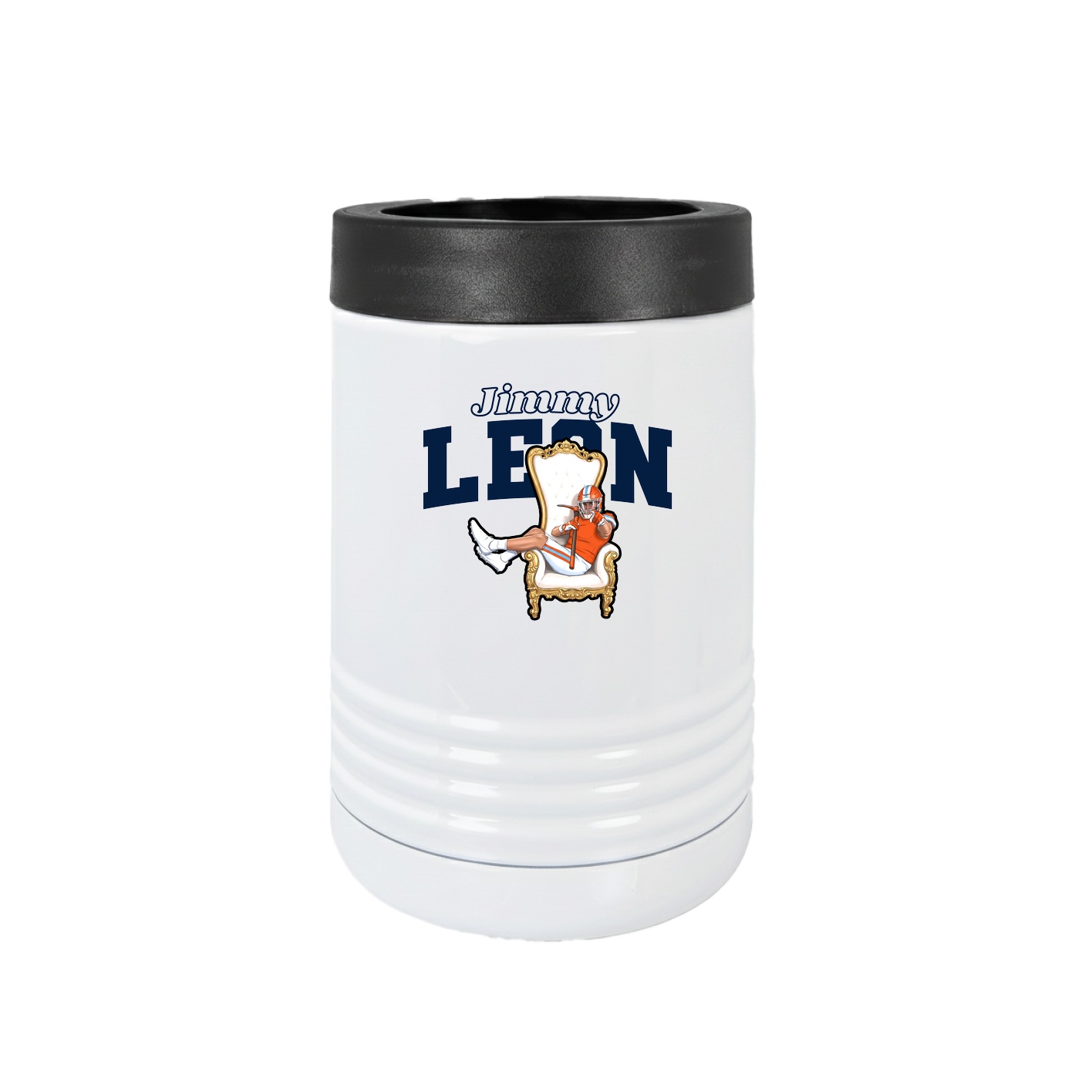 Beverage Holder — Name Arch in White