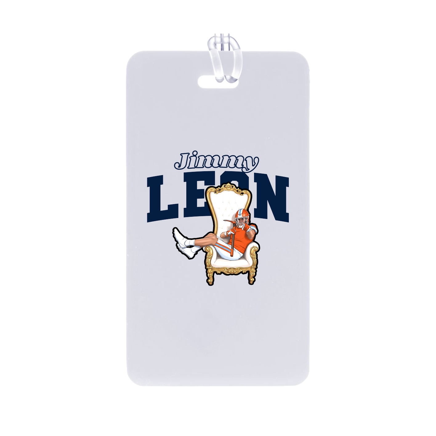 Bag Tag — Name Arch in Classic