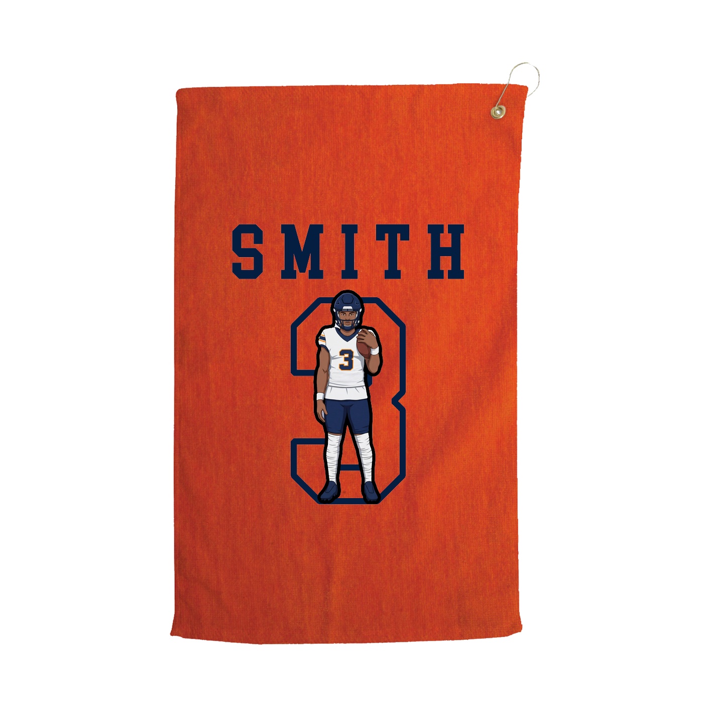 Golf Towel — Shirsey in Orange