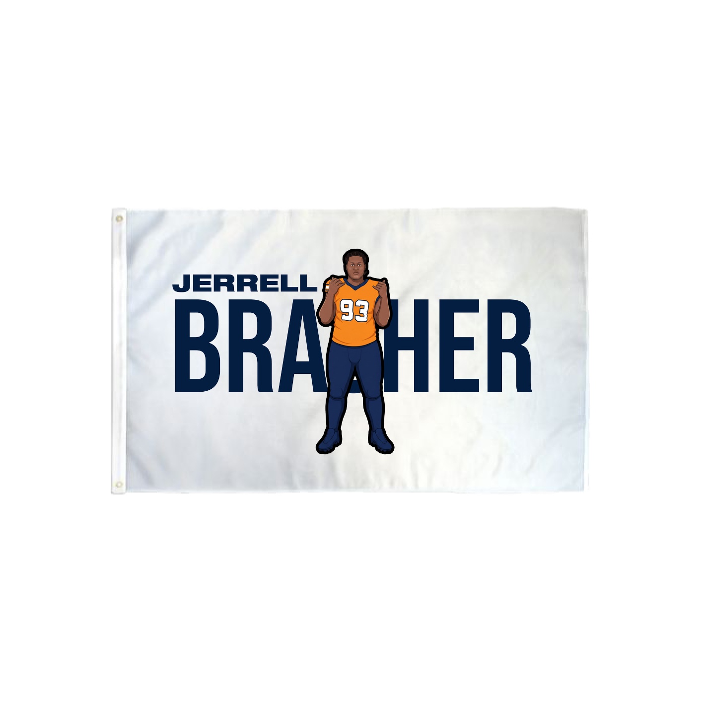 3x5 Flag — Player Name in Classic