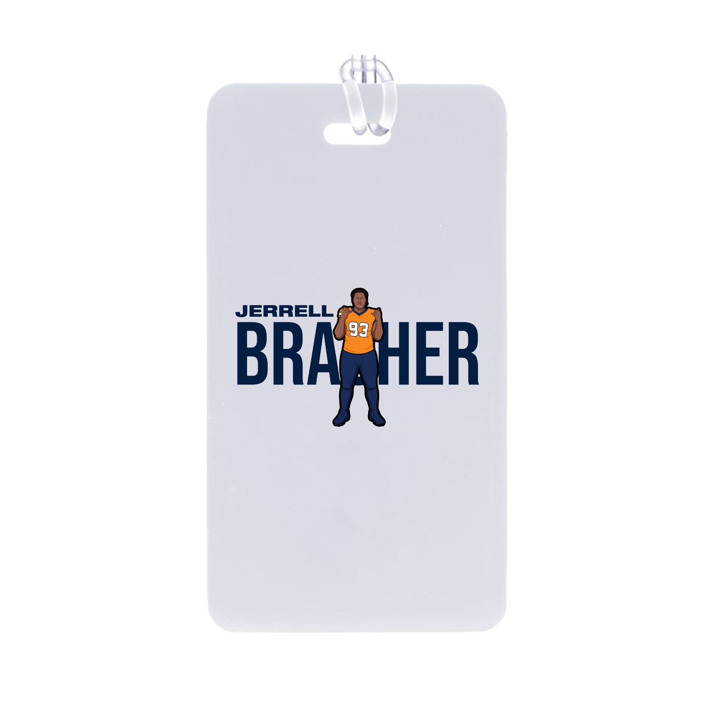 Bag Tag — Player Name in Classic
