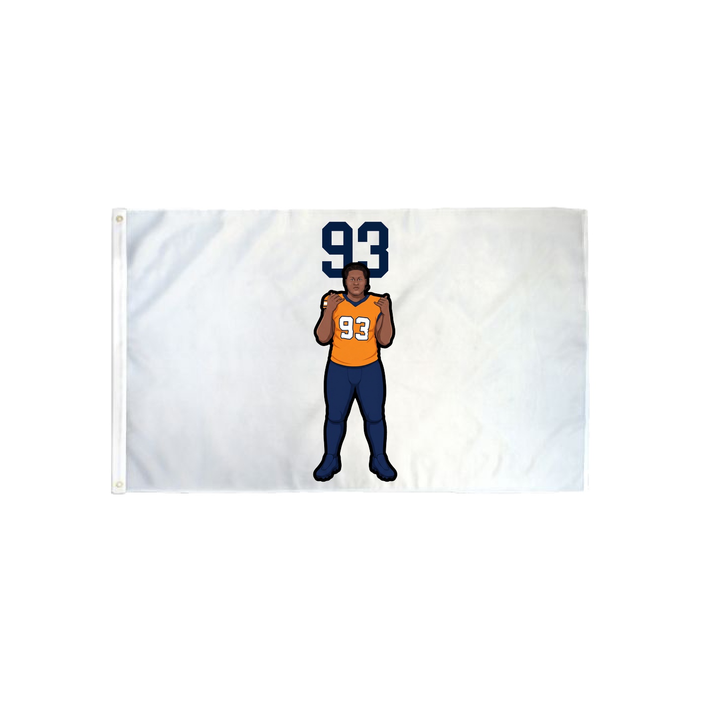 3x5 Flag — Number Top in Classic