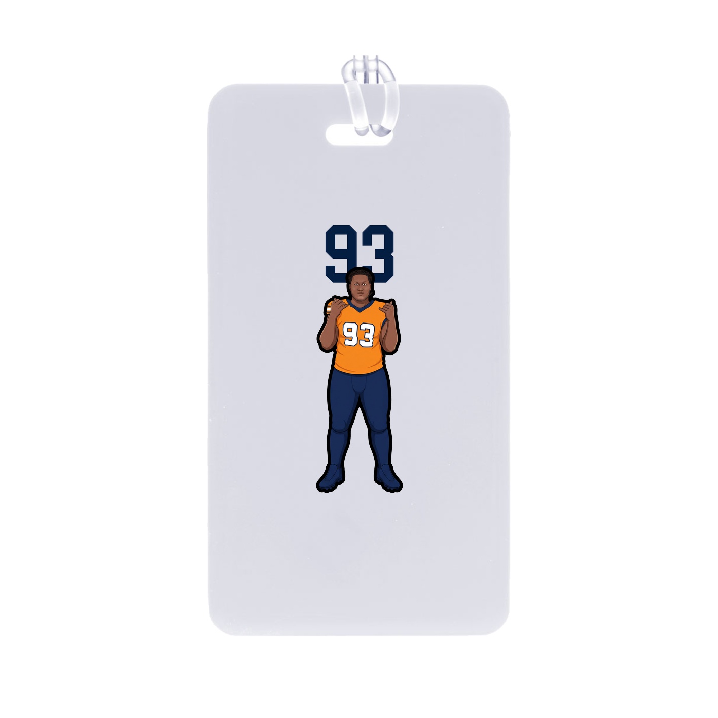 Bag Tag — Number Top in Classic