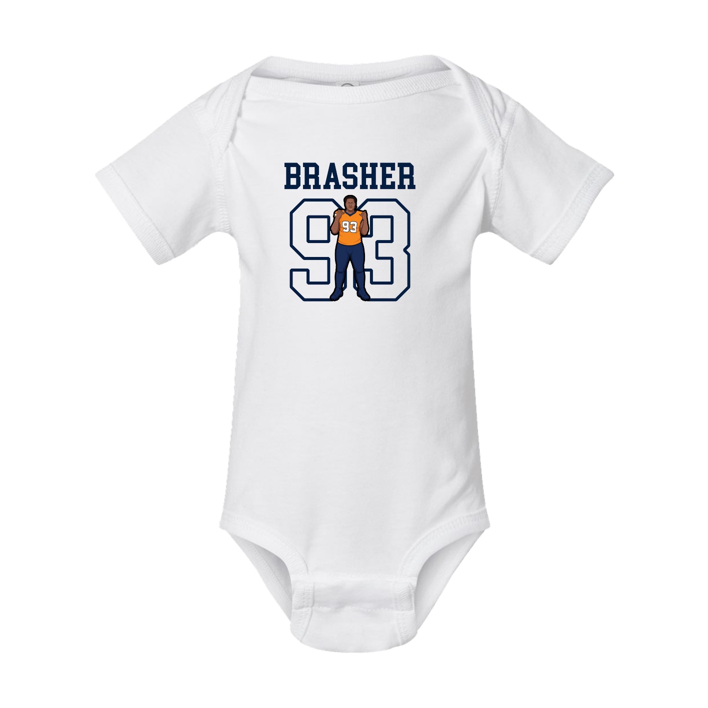 Baby Onesie — Shirsey in White