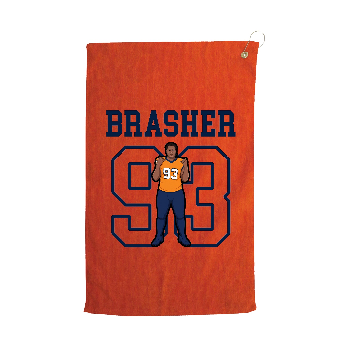 Golf Towel — Shirsey in Orange