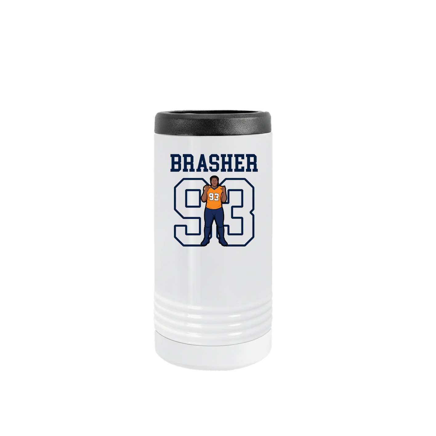 Slim Beverage Holder — Shirsey in White