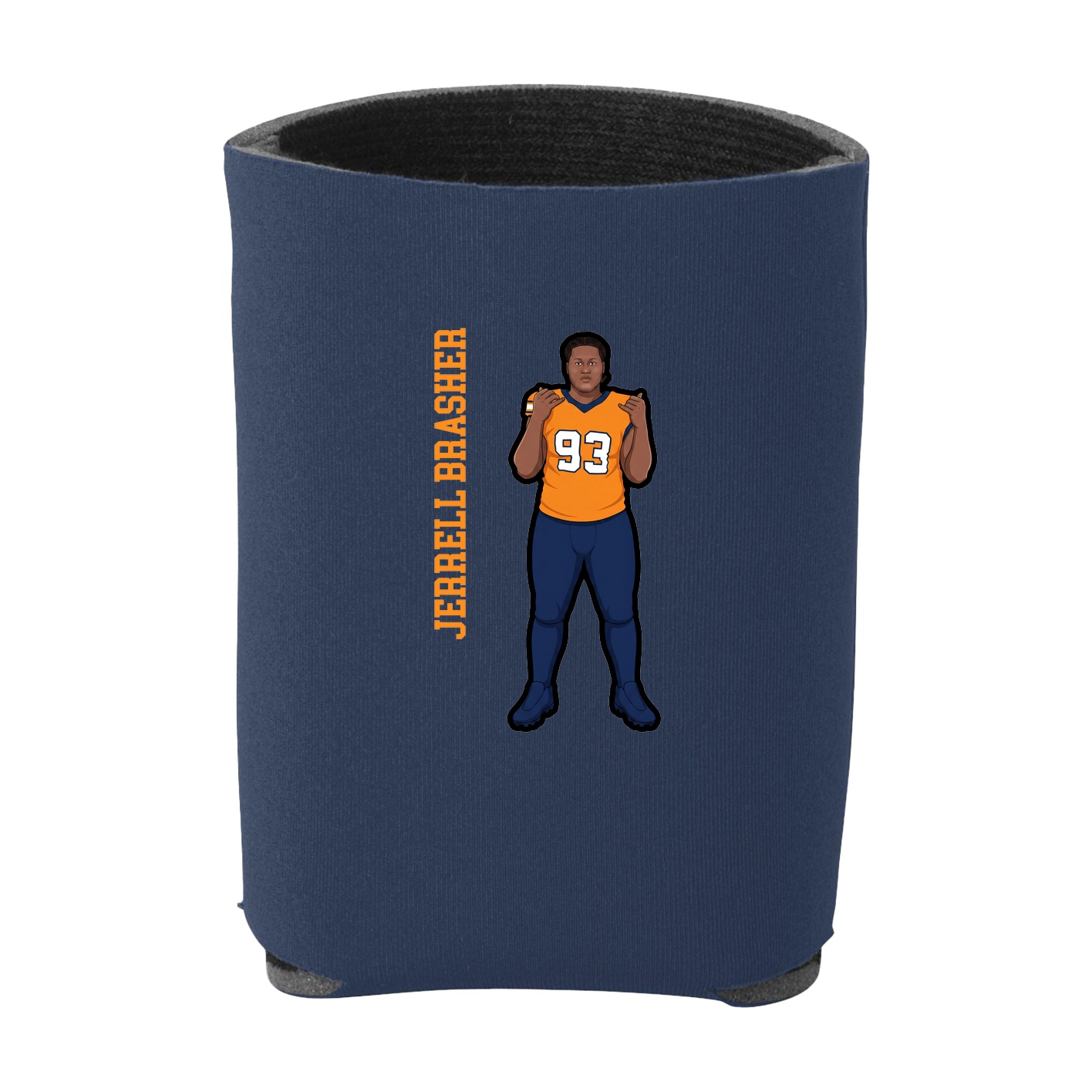 Can Holder — Name Vertical in Navy