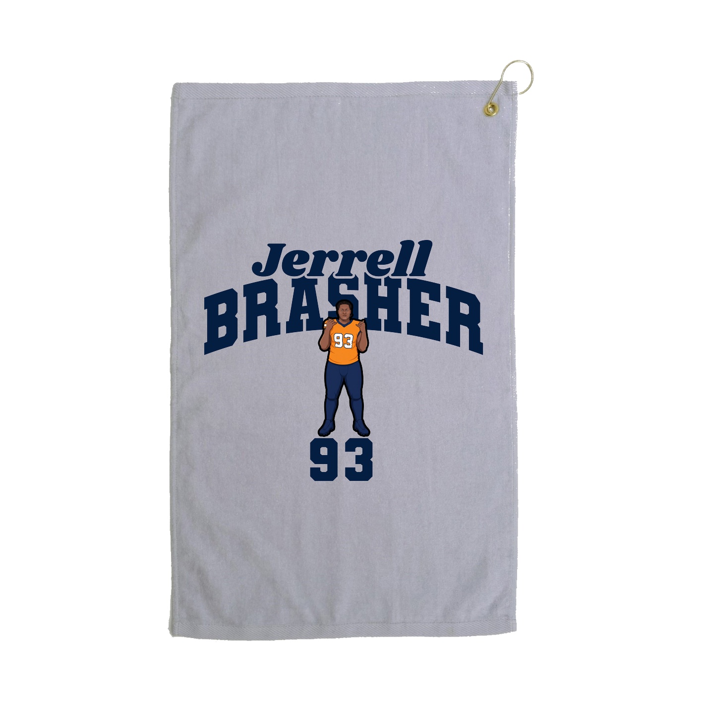 Golf Towel — Signature Arch in Grey