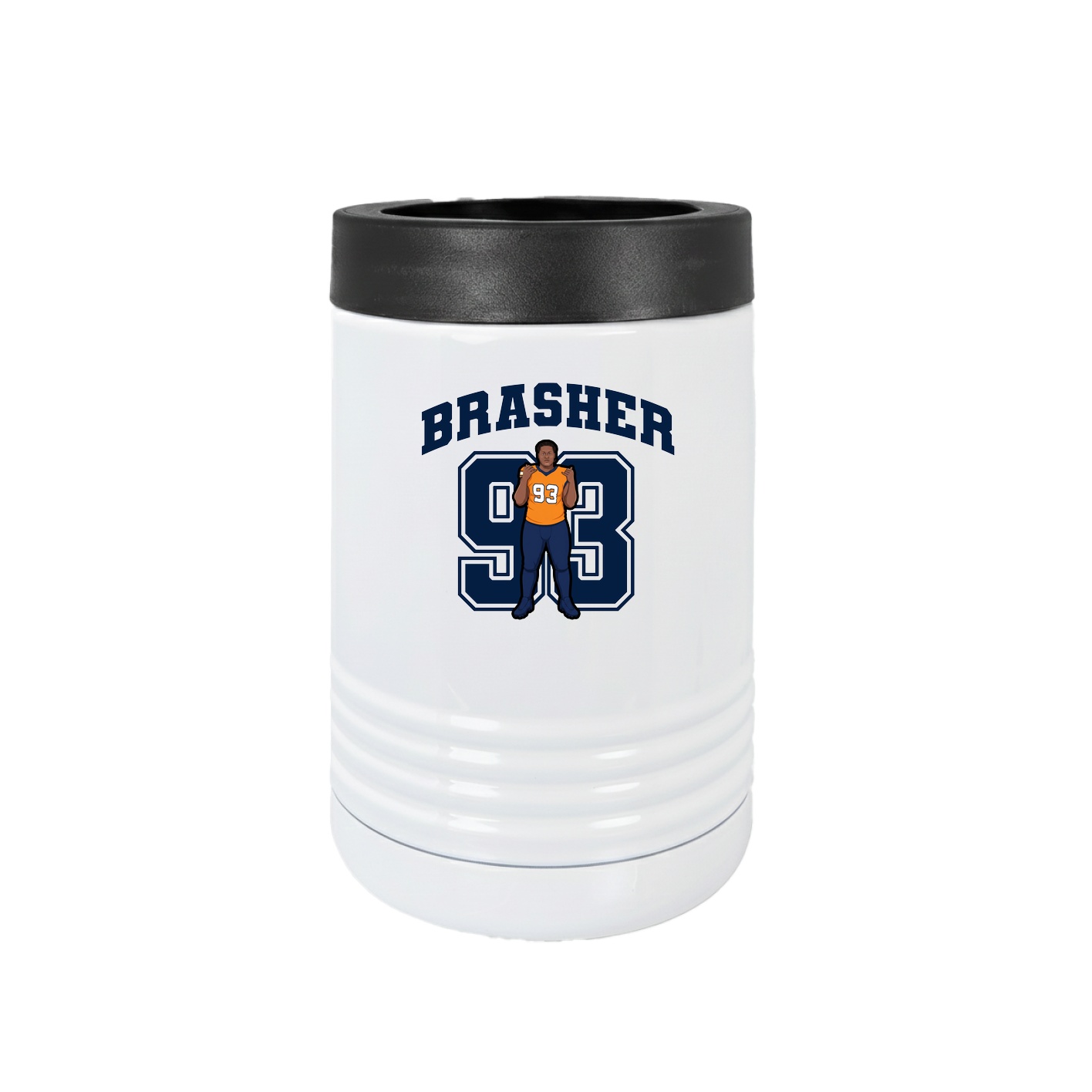 Beverage Holder — Number in White