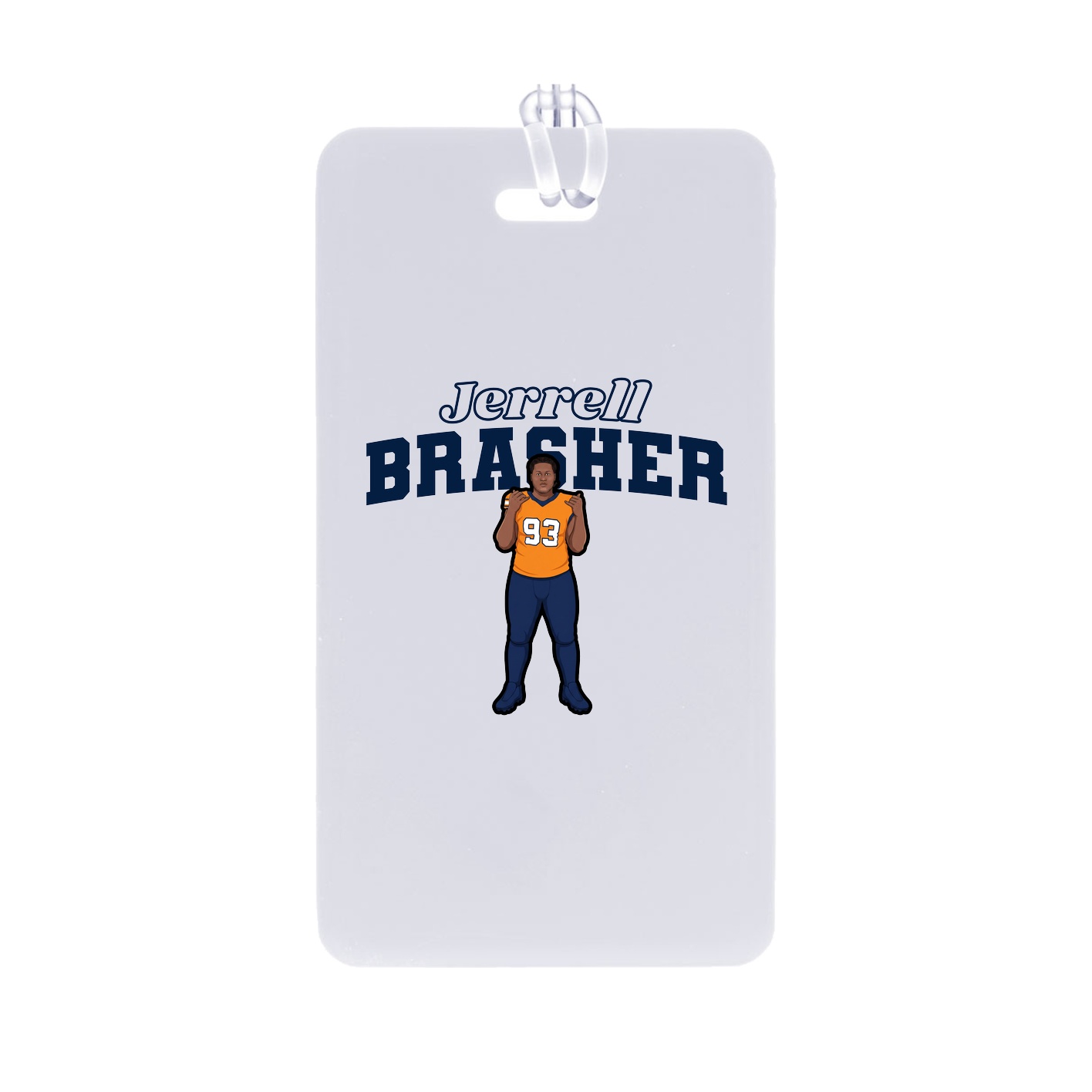Bag Tag — Name Arch in Classic