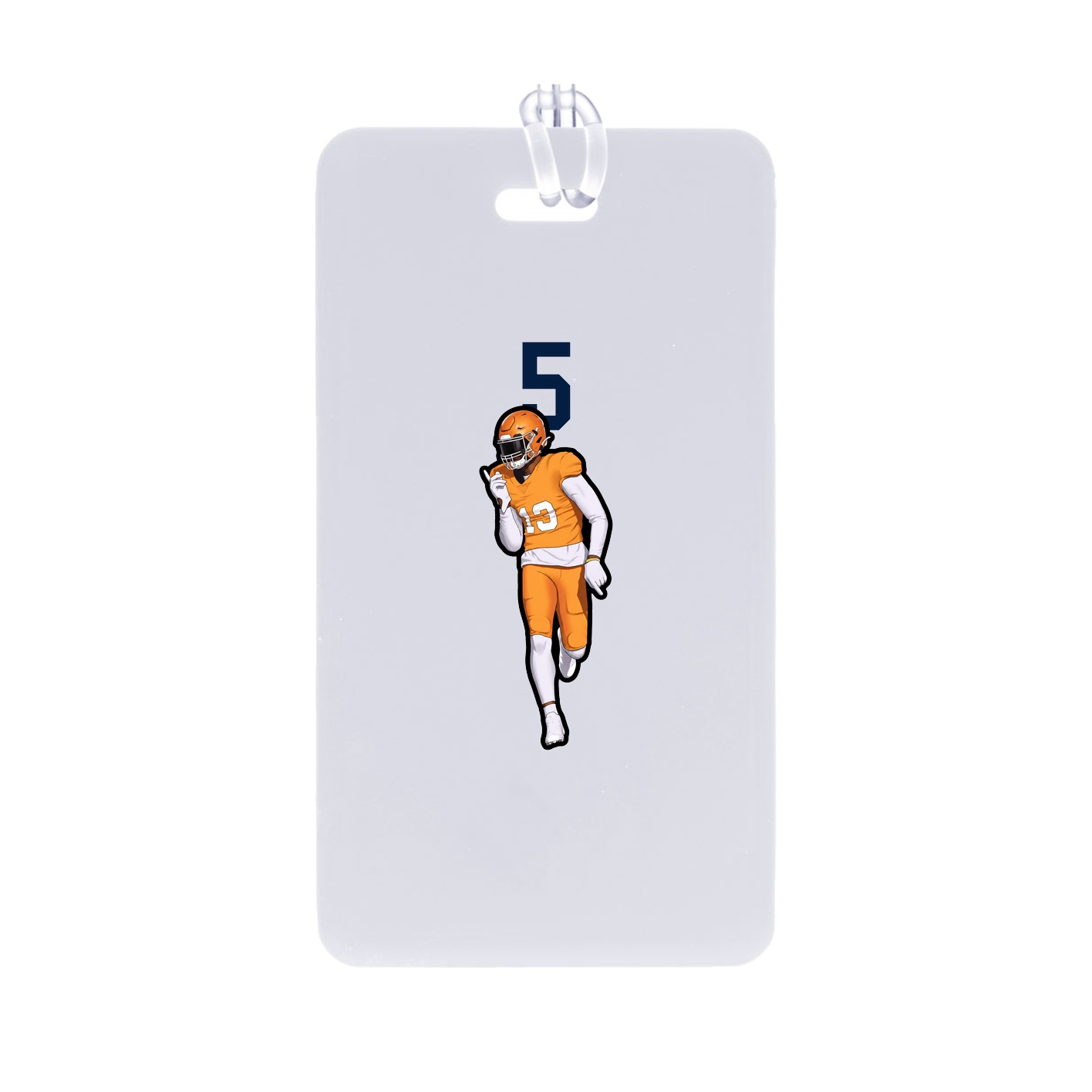 Bag Tag — Number Top in Classic