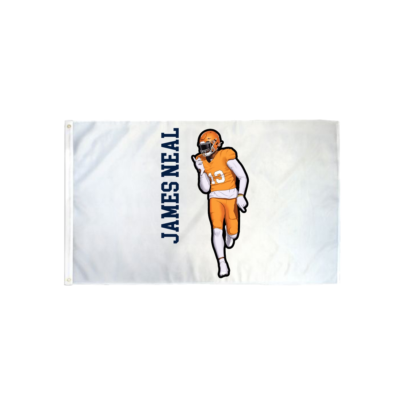 3x5 Flag — Name Vertical in Classic