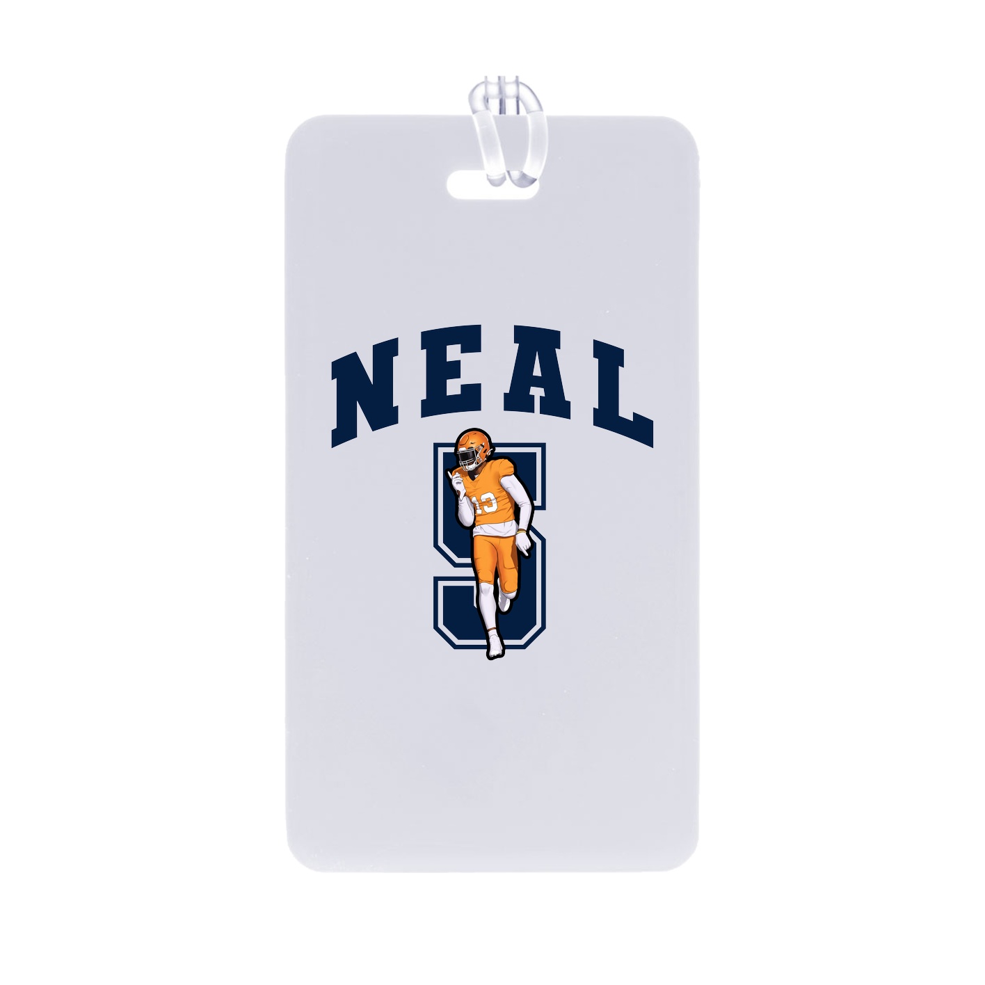 Bag Tag — Number in Classic