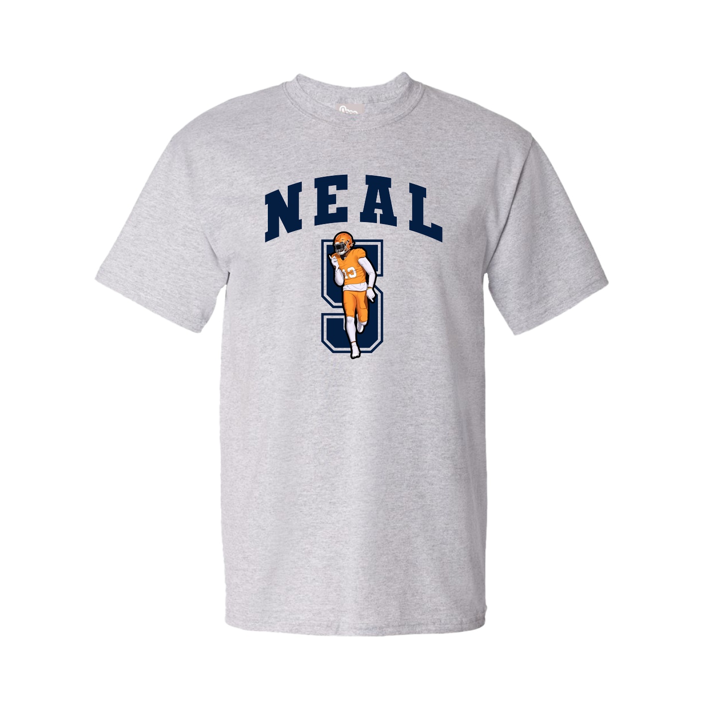 Tee — Number in Grey