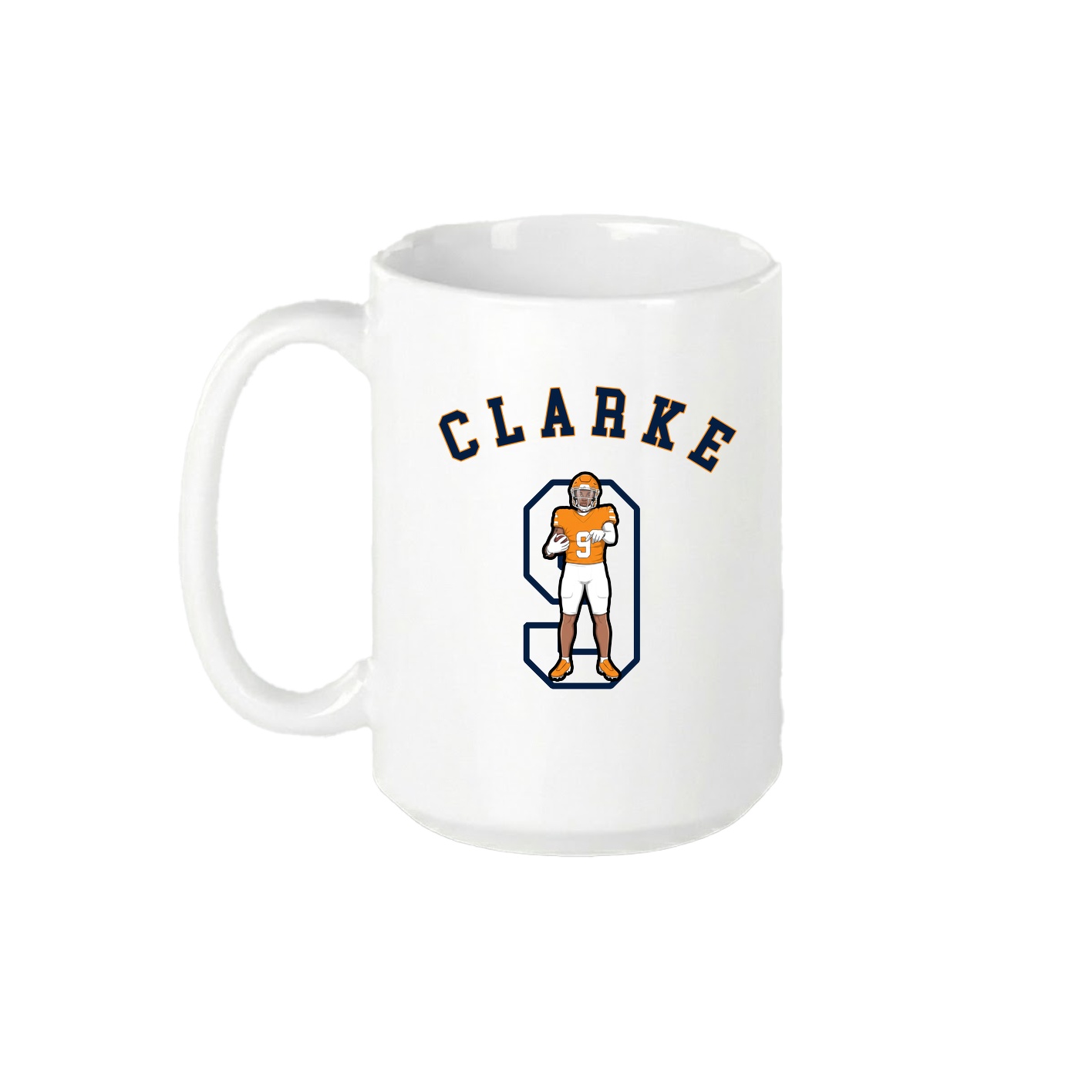 15oz Coffee Mug — Shirsey Arch in White