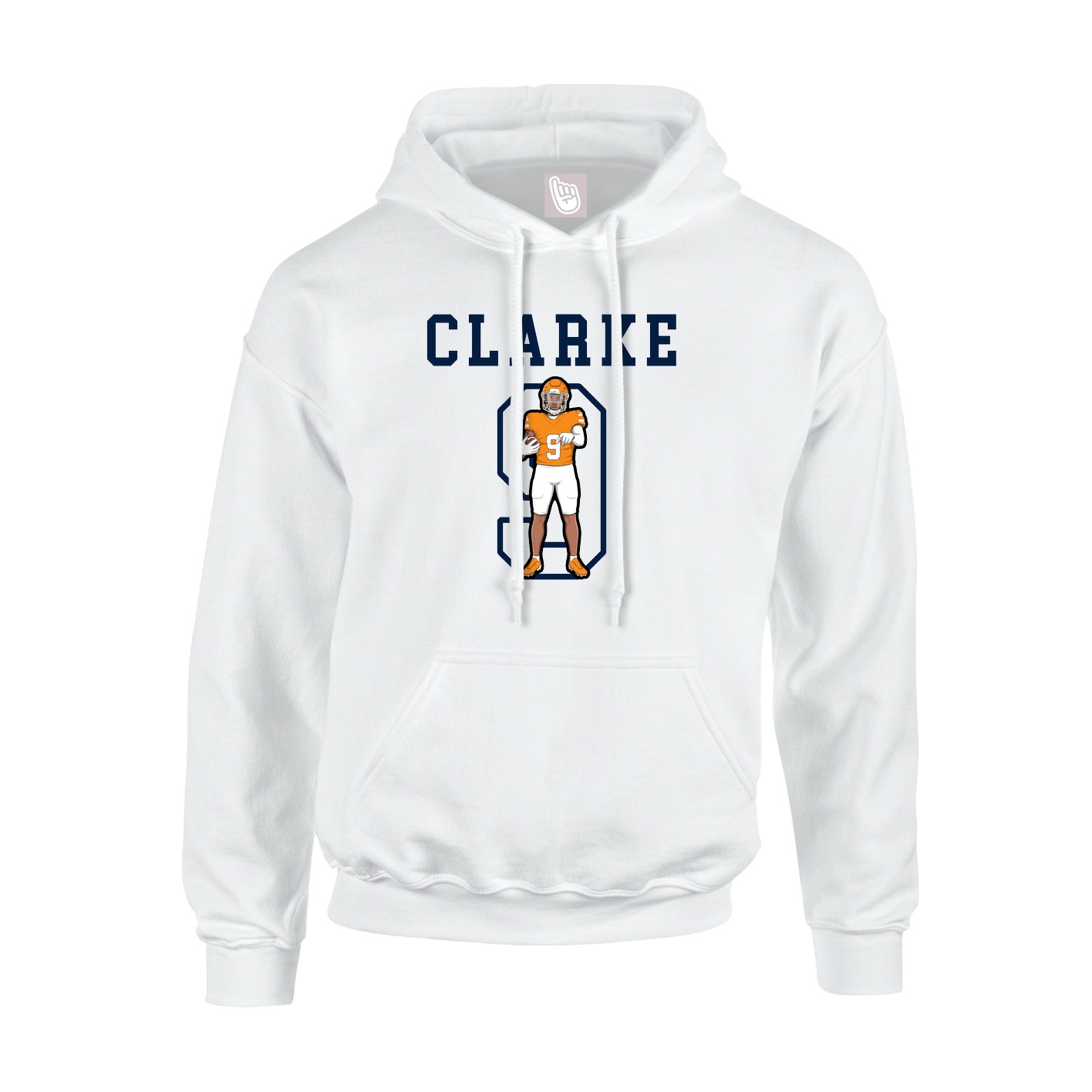 Youth Hoodie — Shirsey in White