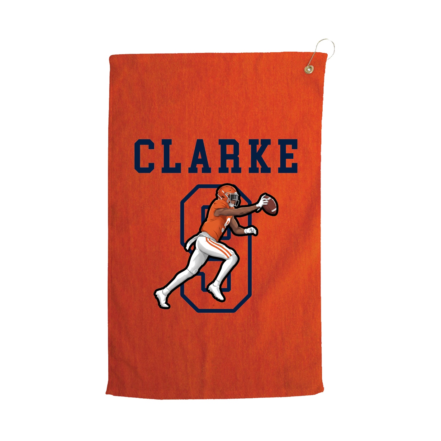 Golf Towel — Shirsey in Orange