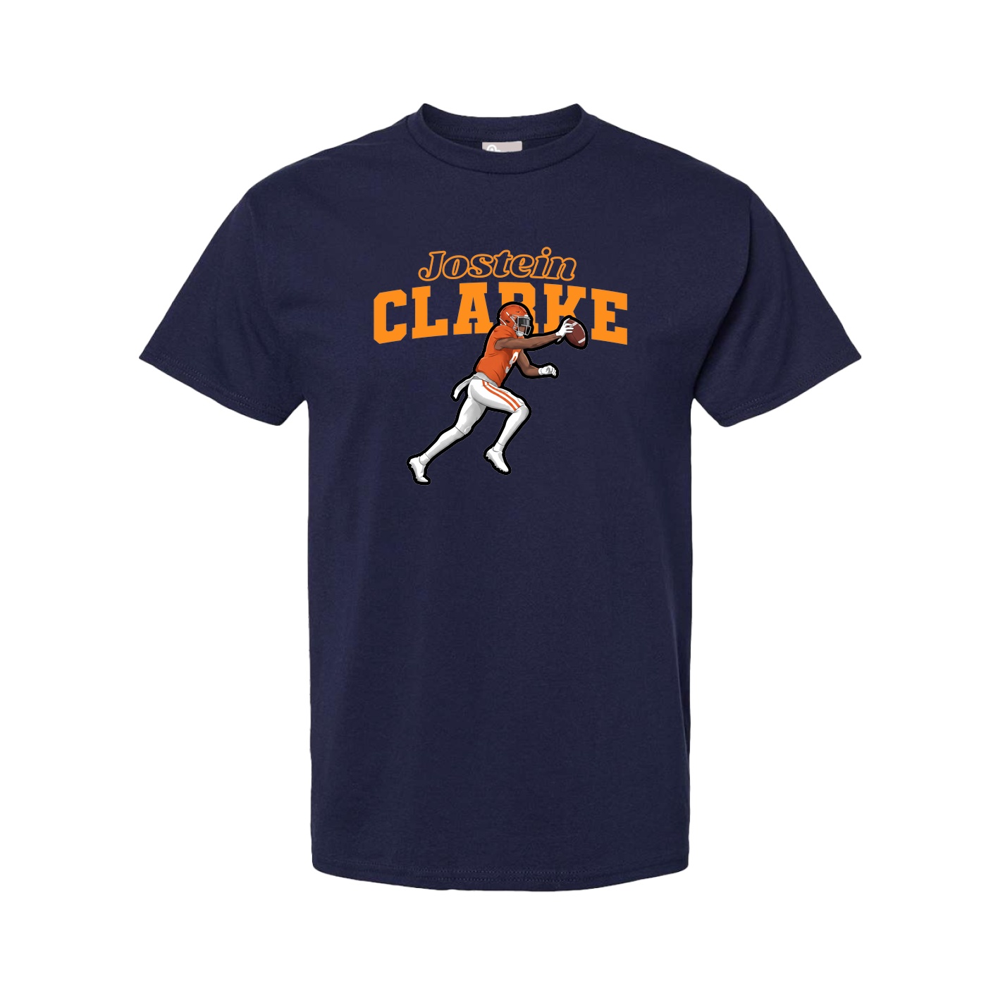 Youth Tee — Name Arch in Navy