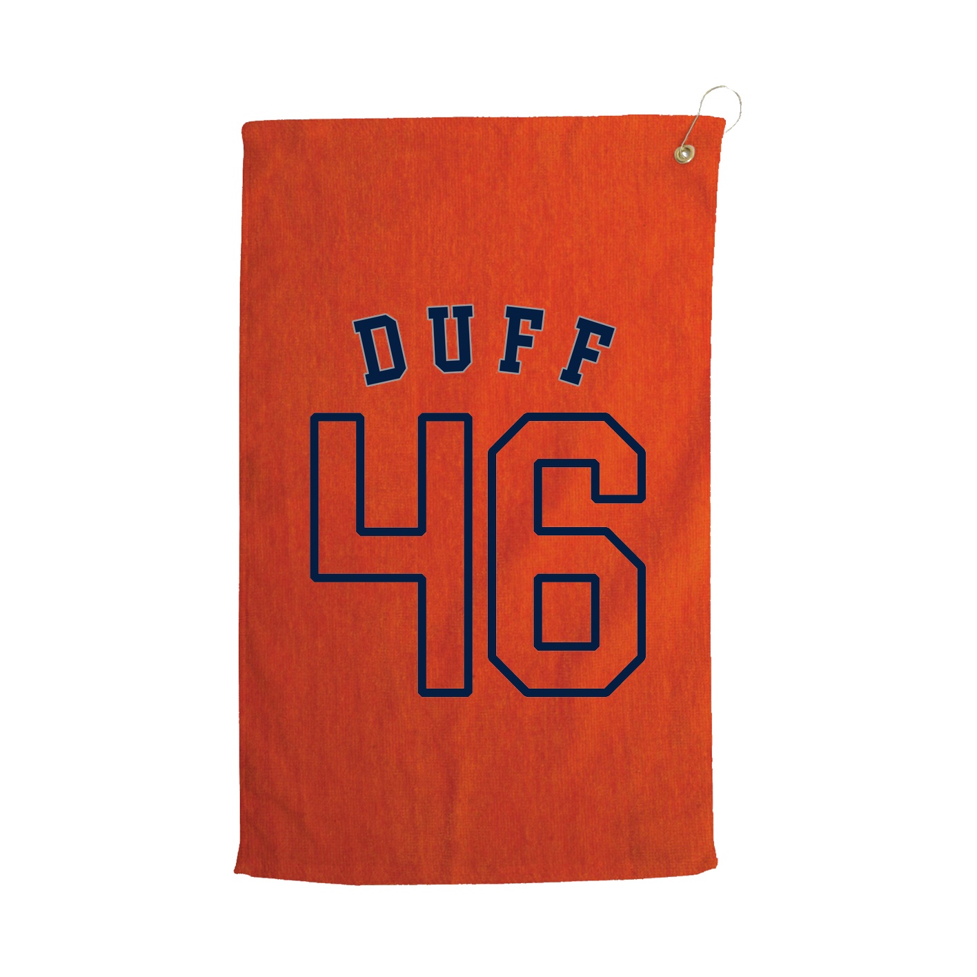 Golf Towel — Shirsey Arch in Orange