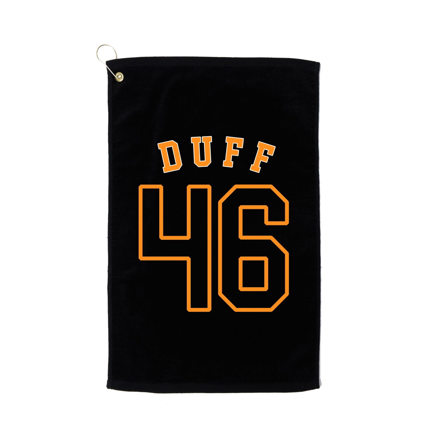 Golf Towel — Shirsey Arch in Black