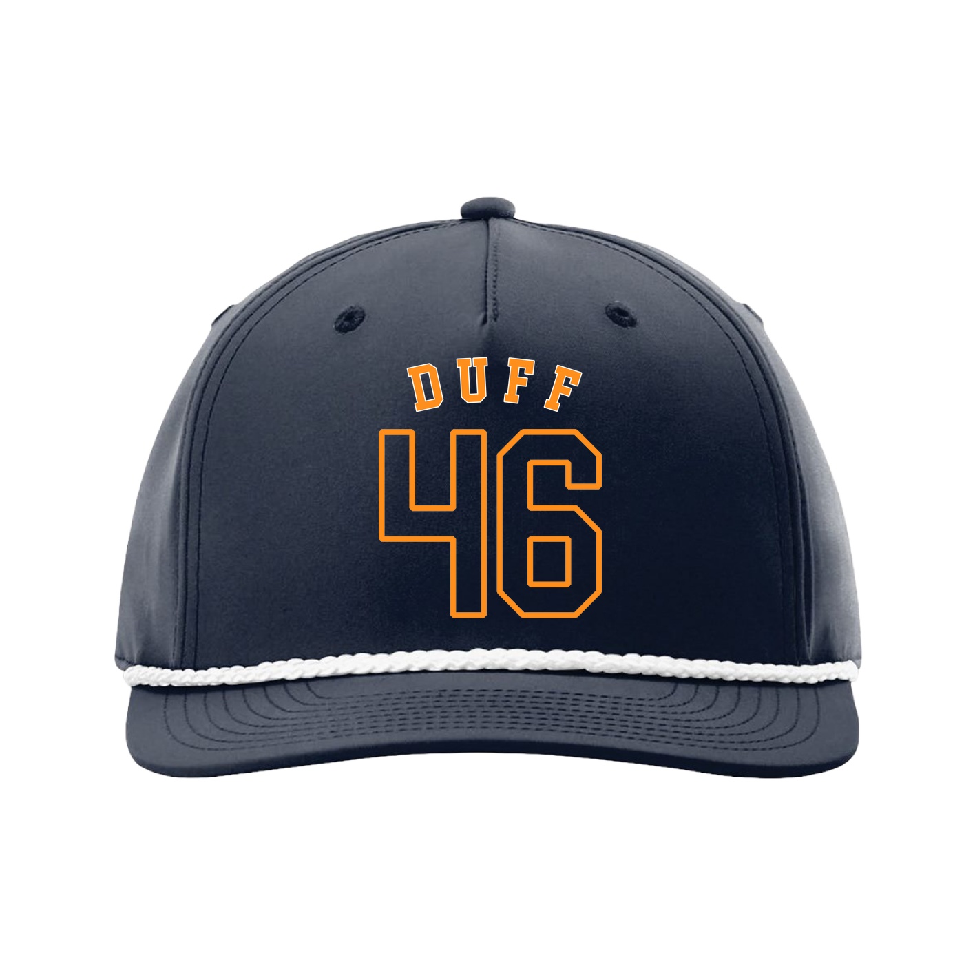Five-Panel Classic Rope Cap — Shirsey Arch in Navy