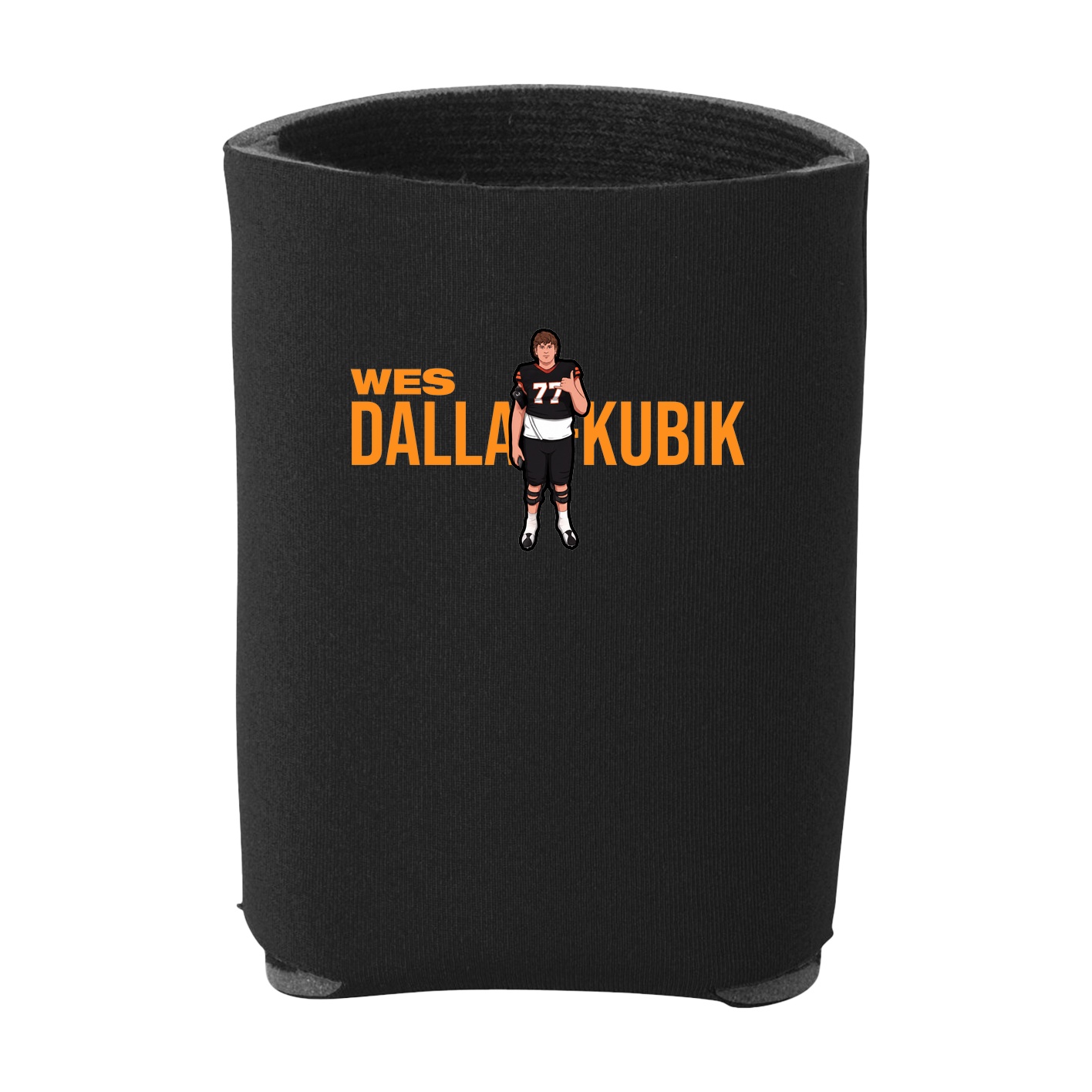 Can Holder — Player Name in Black