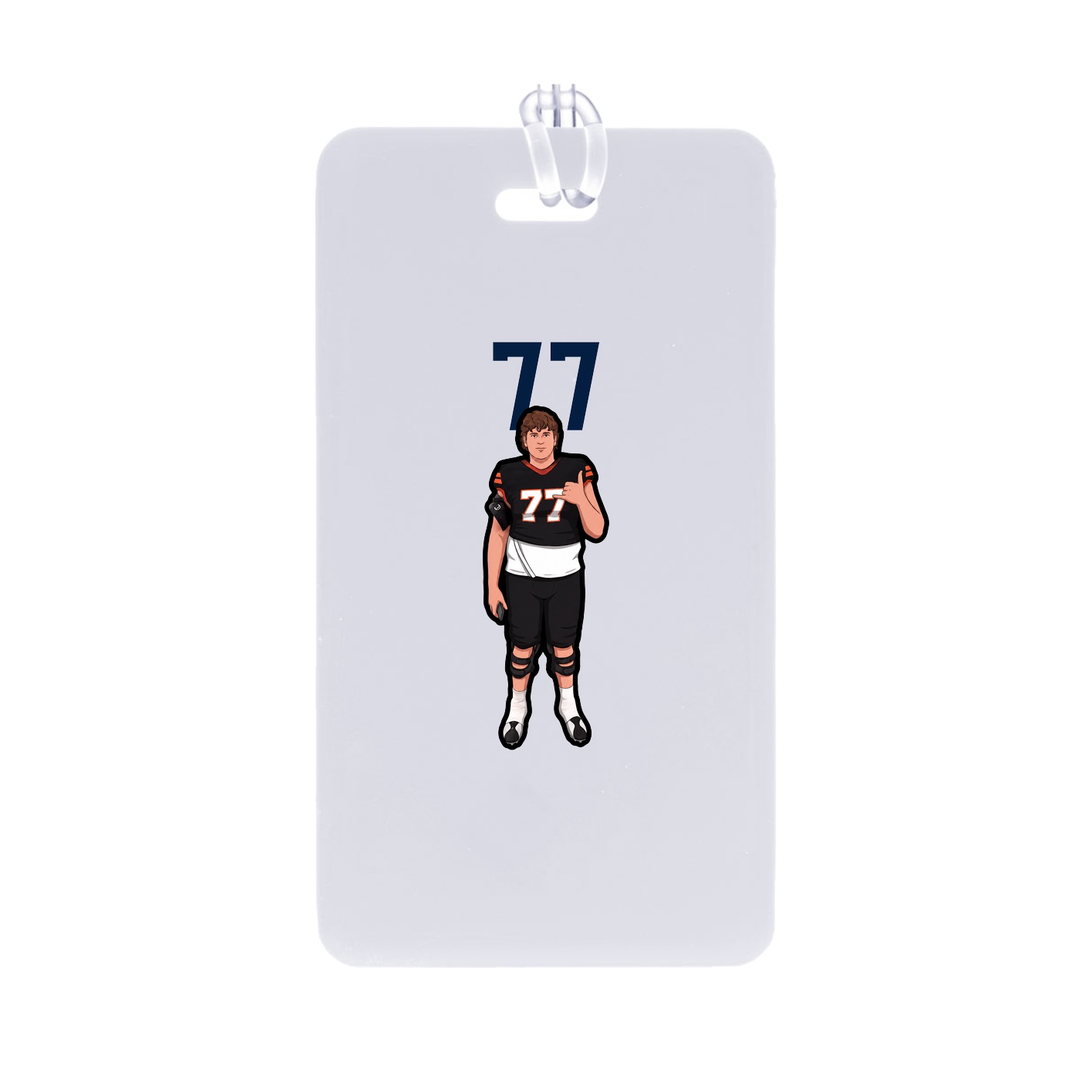 Bag Tag — Number Top in Classic